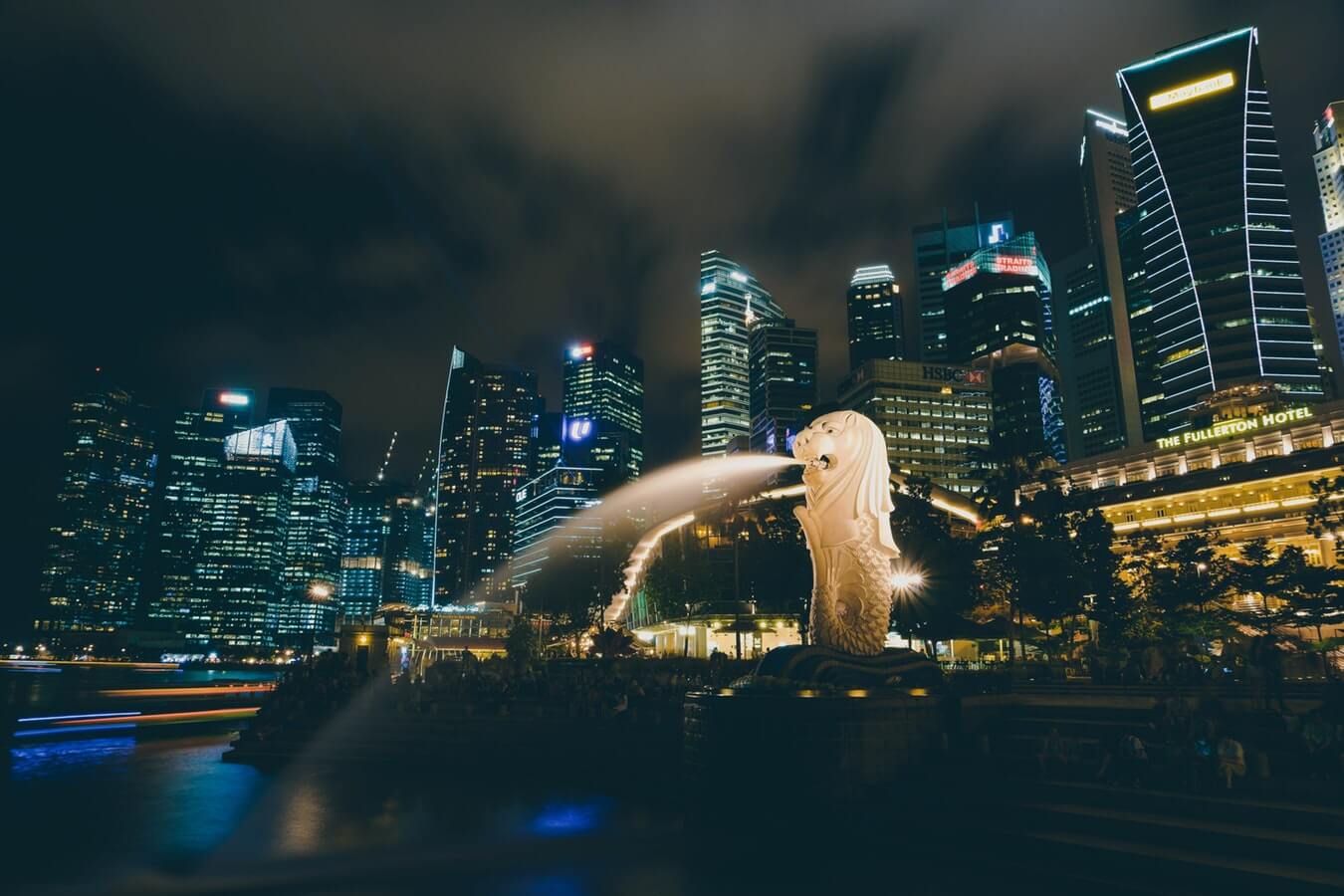 The famous Merlion in Singapore (photo credit: Igor Ovsyannykov)